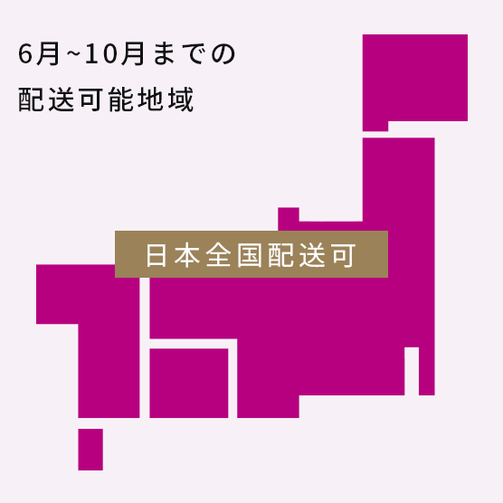 冬季間の配送エリア